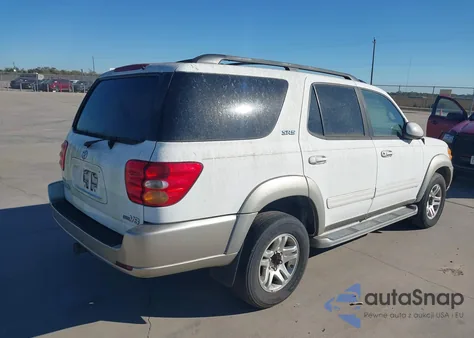 2004 Toyota Sequoia Sr5 V8 from USA, damaged, VIN 5TDZT34A54S229117